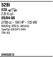 WALKER BW52812 Exhaust System